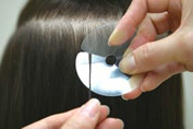 How to Apply Fusion Hair Extensions,Step Two